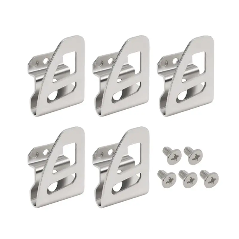 

Комплект из 5 крючков-держателей для электроинструментов: для дрелей, ударных дрелей, крепление на ремень