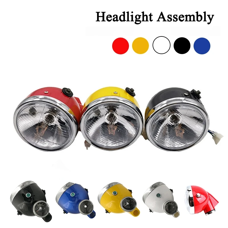 

Motorcycle Headlamp Headlight Assembly Lighthouse speedometer Belt Oil Meter Fit For Z50 Z50A Z50J Mini Trail