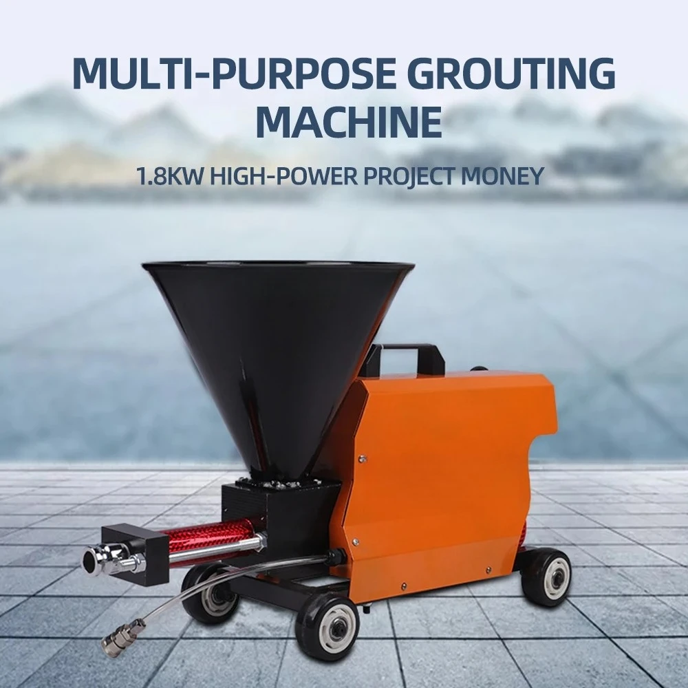 1.8kw 7L Multi Functional Grouting Machine Js Liquid Coil Bottom Oil Waterproof Paste Grouting Machine Grouting Spraying Machine