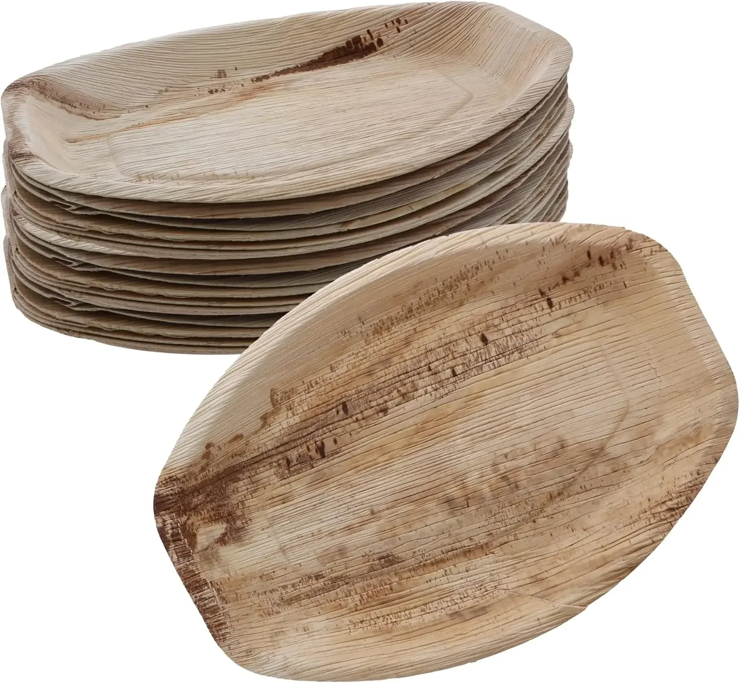 Palm Leaf Platter - Compostable Oval Plates, BPA Free Plates, Disposable Platter, Eco Friendly Plates