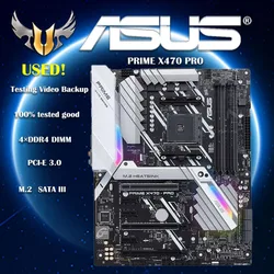 ASUS PRIME X470 PRO Motherboard With AMD X470 chip Socket AM4 For AMD Ryzen/7th Gen A-Series 4×DDR4 PCI-E 3.0 2 x M.2 ATX