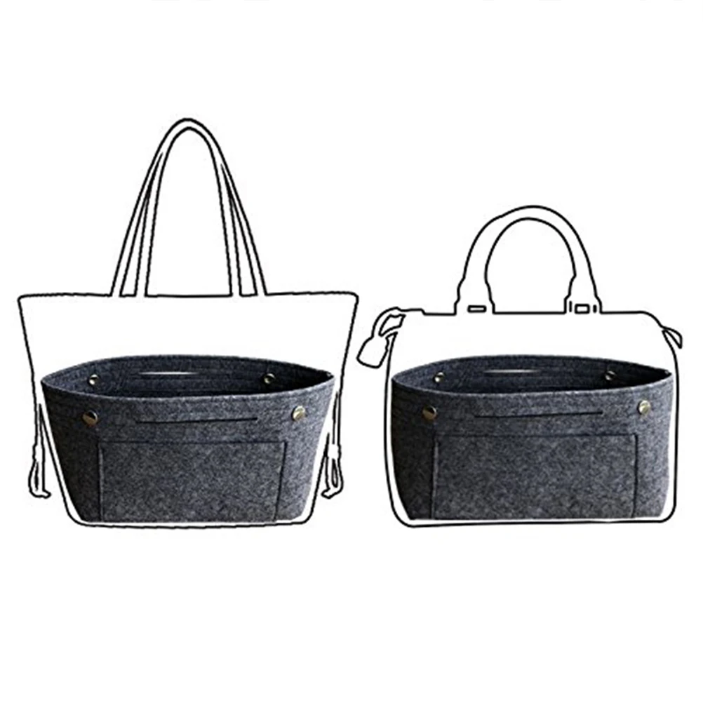 

Felt Capacity Portable Toiletry Organizer Travel Storage Makeup Makeup Travel Storage Bag Bag Bathroom