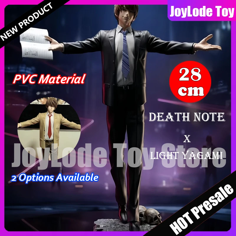 

Новая фигурка Лайта Ягами из аниме «Тетрадь смерти», коллекционная модель в школьной форме, статуэтка из ПВХ, игрушка, подарок