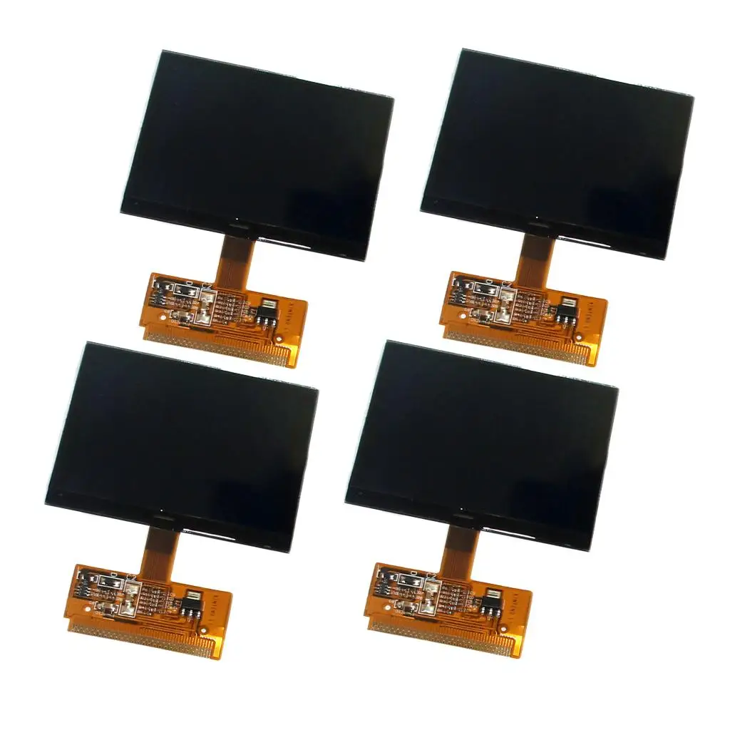 Qty(4) Instrument Cluster LCD Display for A3 A4 A6 S4 B5 C5 for