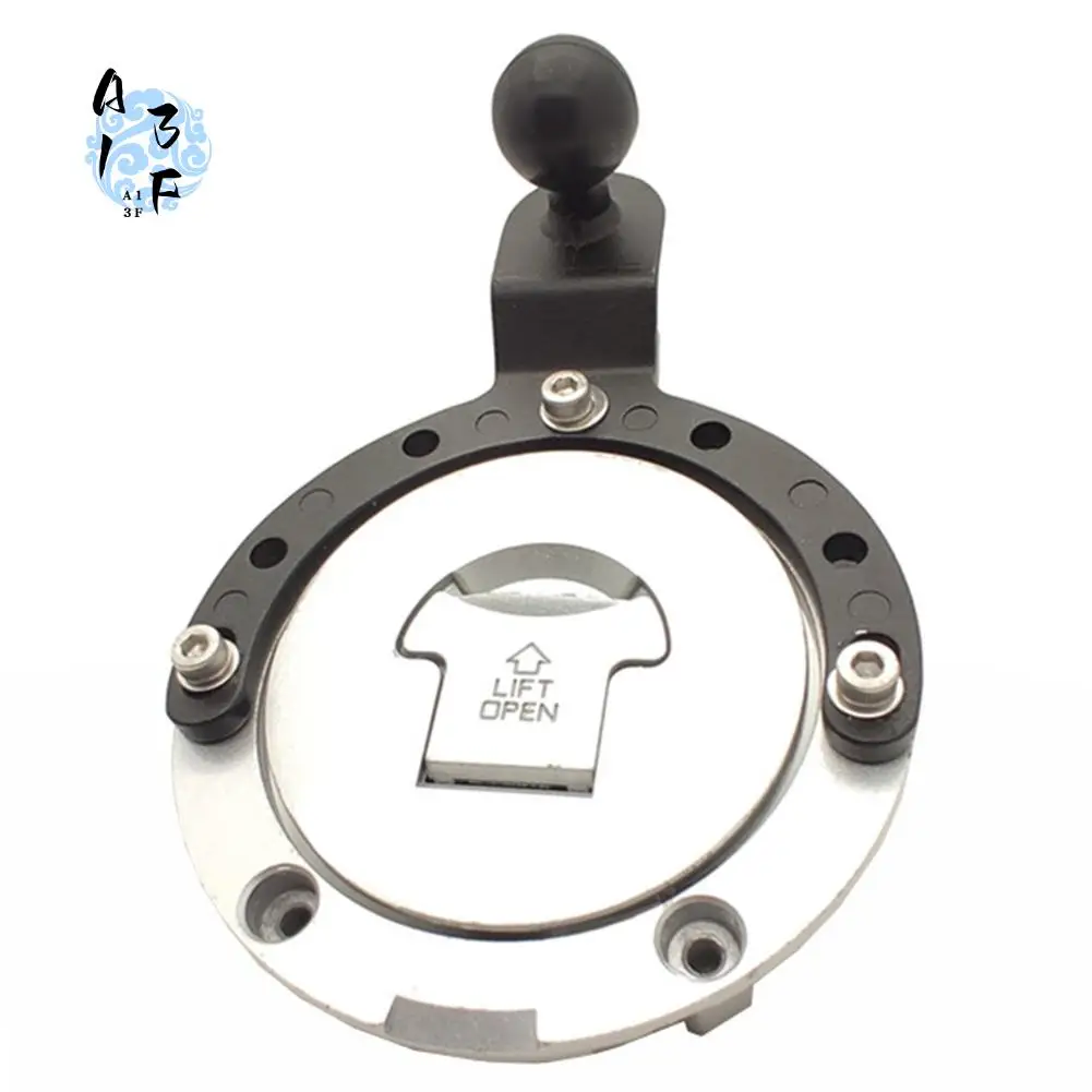 

A13F-Motorcycle Adjustable Gas Tank Mount GPS Phone Camera Bracket Holder For Kawasaki Honda