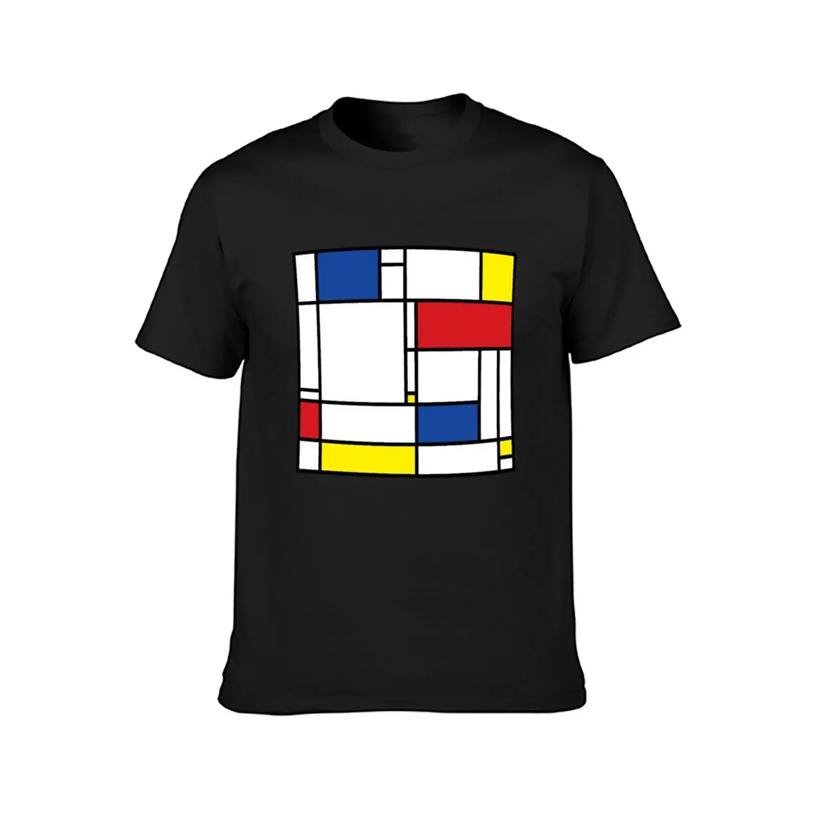 Mondrian Minimalist De Stijl Modern Art ? fatfatin T-Shirt vintage graphic tee anime figures blacks black t-shirts for men