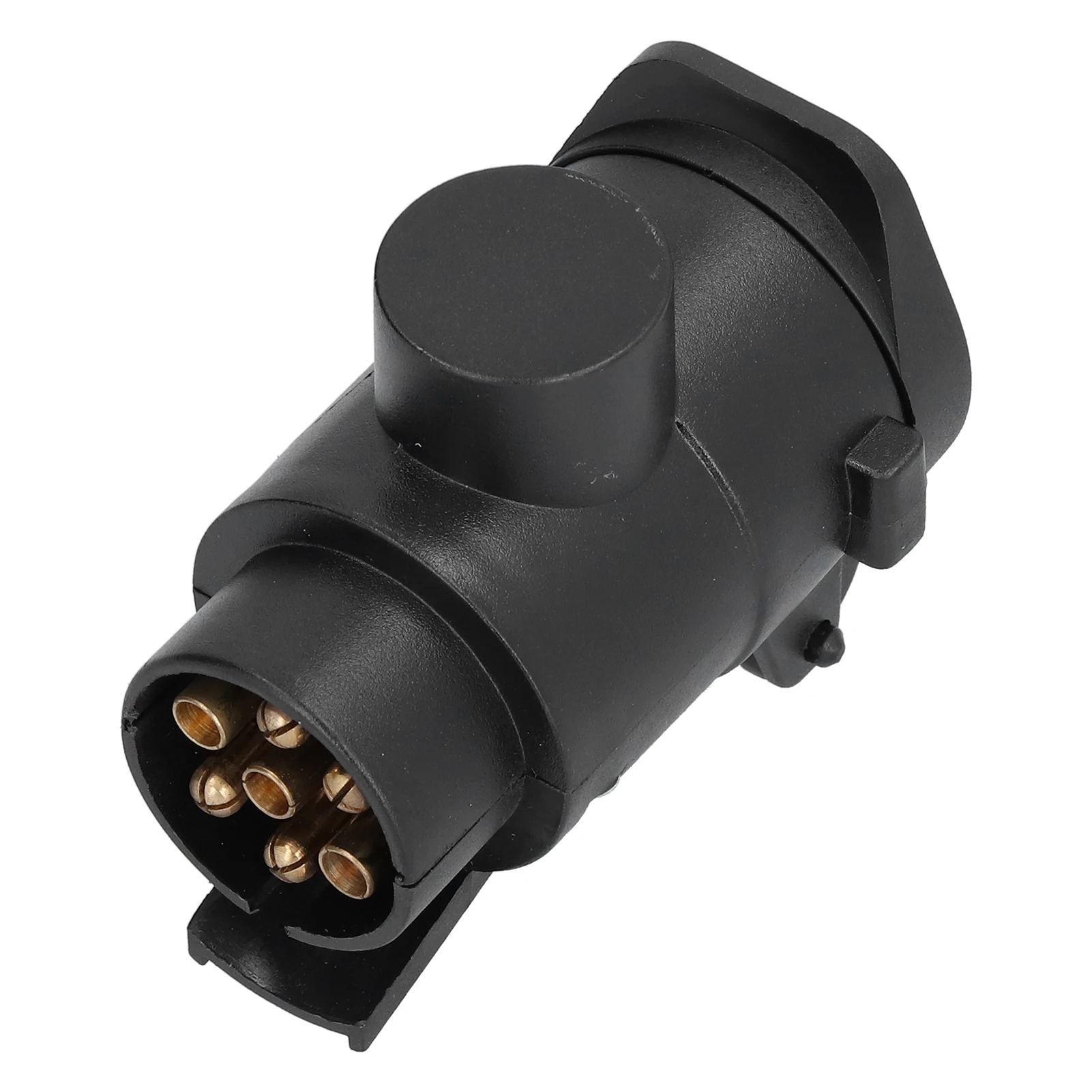 트레일러 플러그 어댑터 7핀에서 13핀으로 ABS 및 구리 안전 연결 견인 소켓 커넥터 트레일러 교체용 수리용