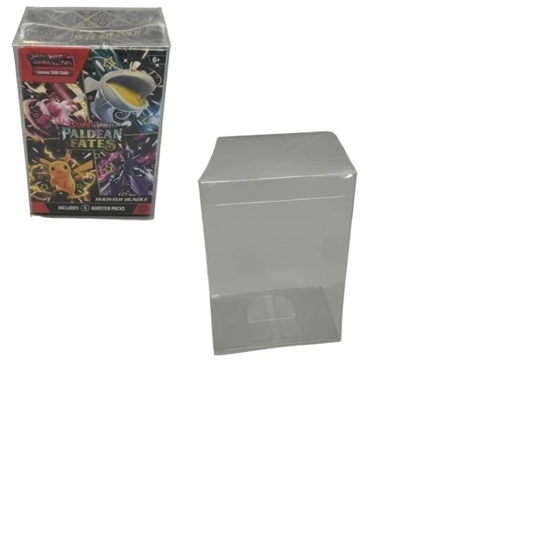 Anti-ScratchTrading Card Storage Box Compatible With SV8 SV4.5 US Version Durable PVC Protective Case For TCG Collectors