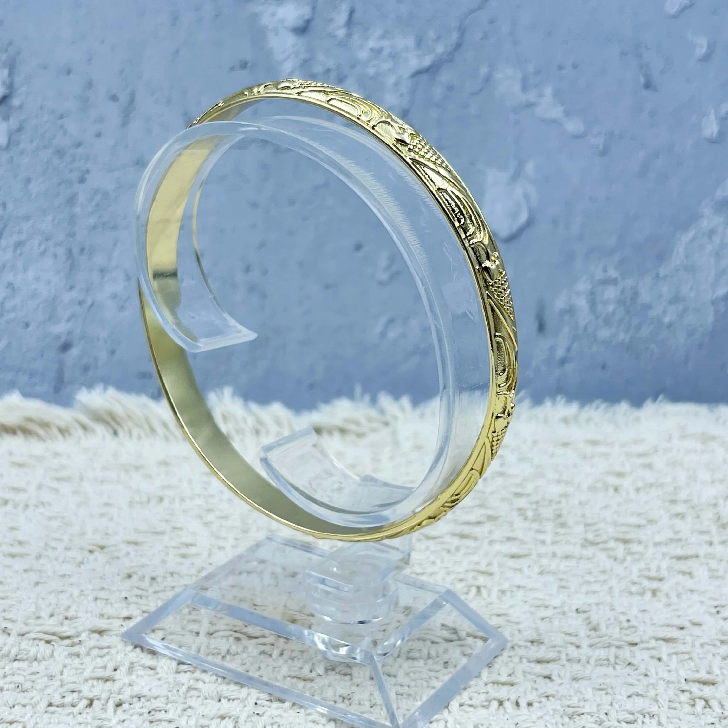 New Algerian Traditional Bracelet Gold Color Bangle Moroccan Women\'s Wedding Jewelry Accessories