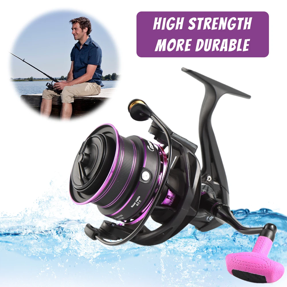 

Metal Wheel Spool Ultra Light Fishing Line Spinning Reel Left/Right Interchangeable for Freshwater Saltwater Fishing Accessories