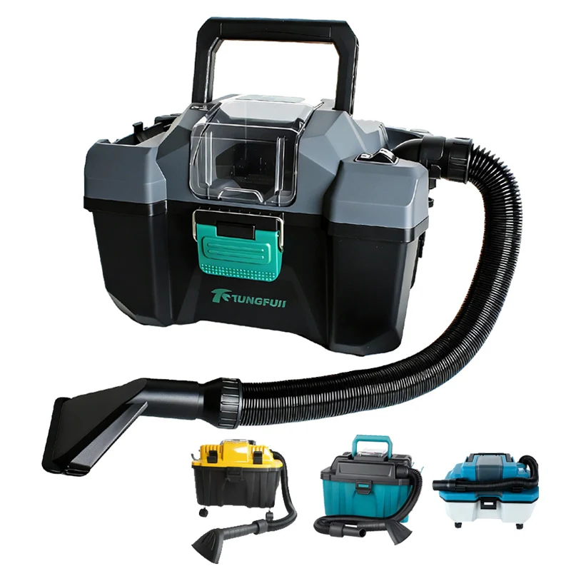 Cordless Vacuum Cleaner Floor Cleaning Machine Cordless Wet and Dry Vacuum Cleaner for Home and Workshop Li-ion Power Vacuum