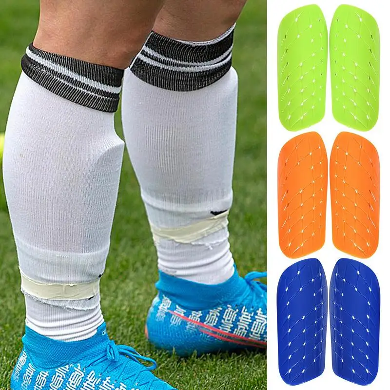 

Shin Pads Soccer 2pcs Small Shin Guards For Youth Soccer Cushion Protection Shock Absorbing Calf Protective Gear For Kids/Adults