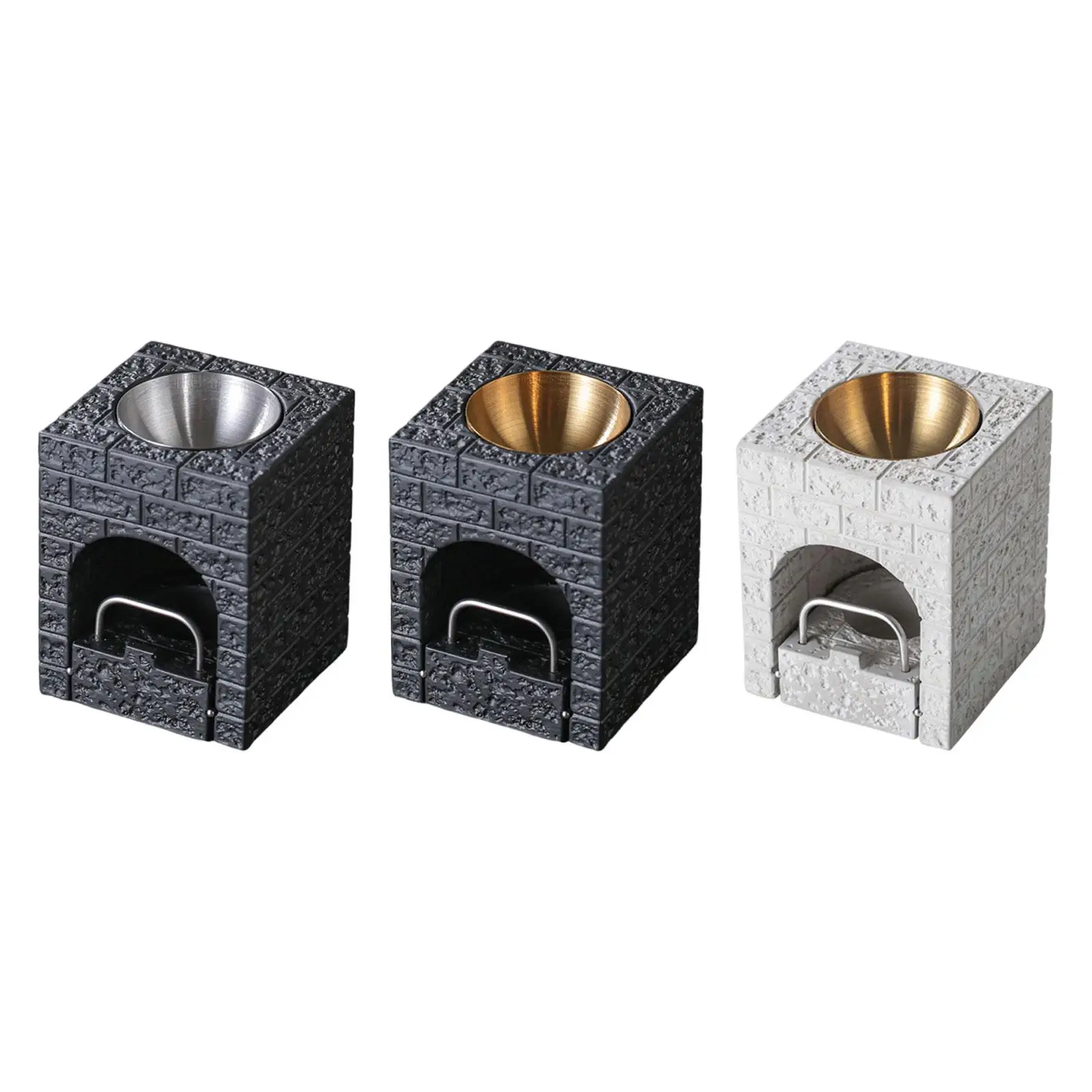 Essential Oil Burner with Tealight Holder Home Decoration Desk Fragrance Diffuser for Home Bedroom Balcony Porch Office