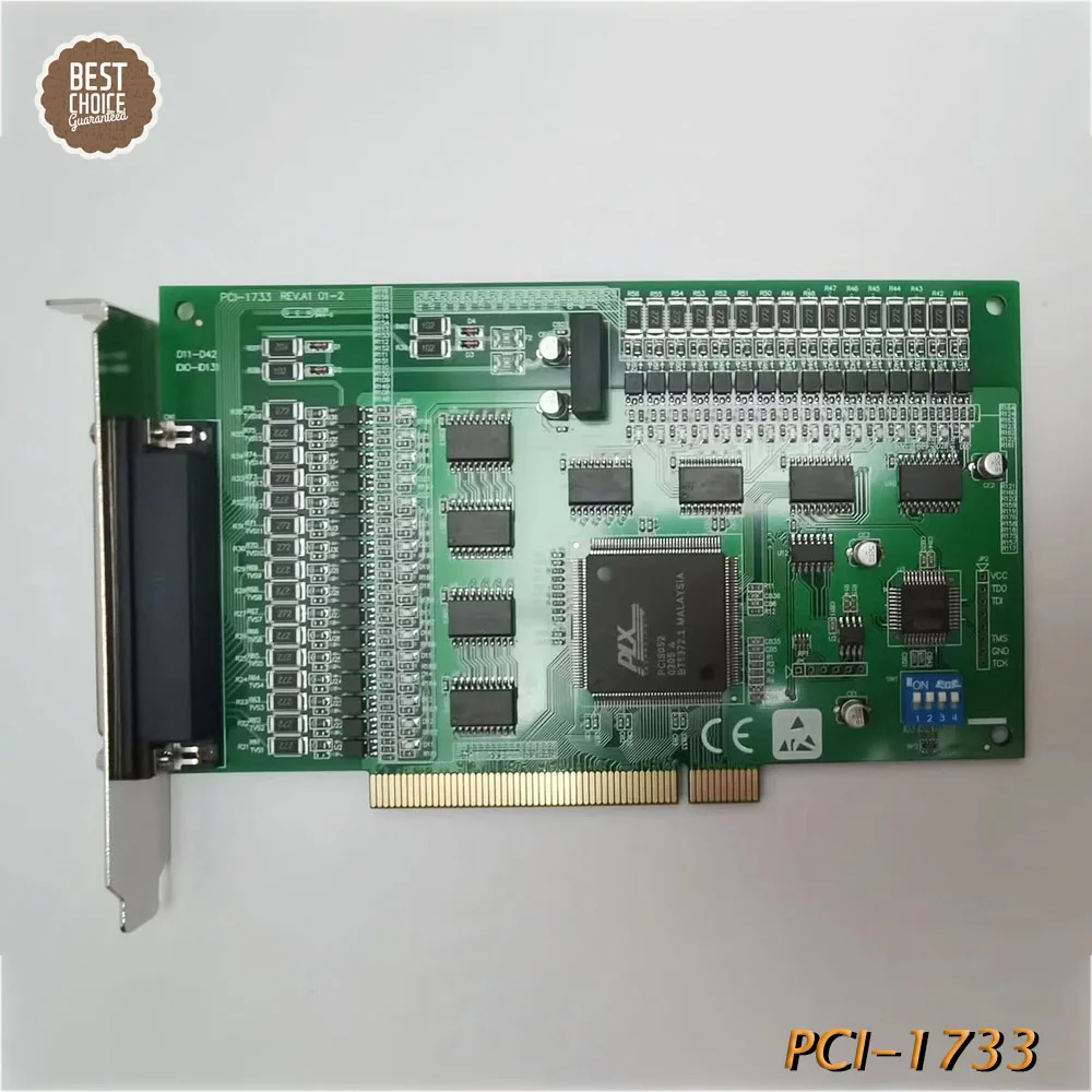 For Advantech PCI-1733 REV.B1 19A3173302-01 For Adva 32-Channel Isolated