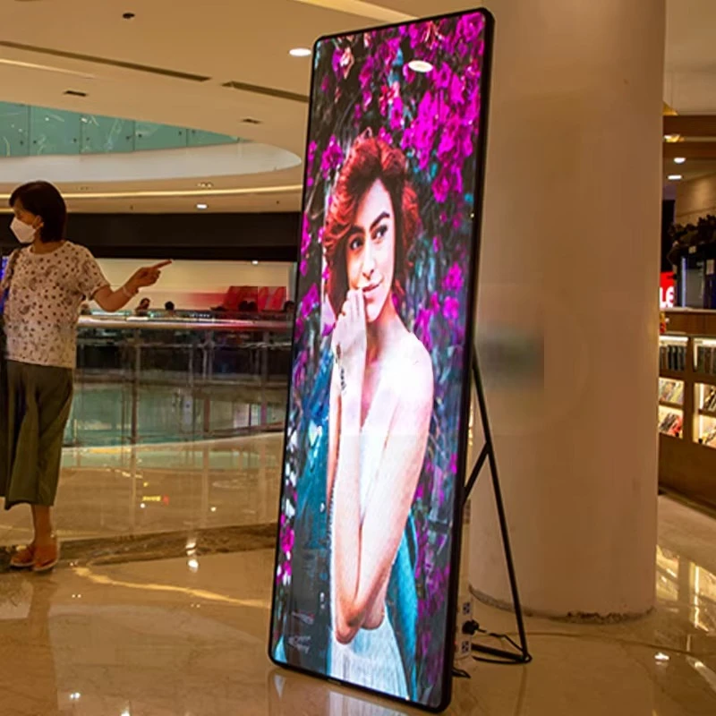 Bulk Order Indoor HD Electronic Advertising LED Screen Crystal Clear Visuals P1.8 P2 P2.5 Digital LED Poster