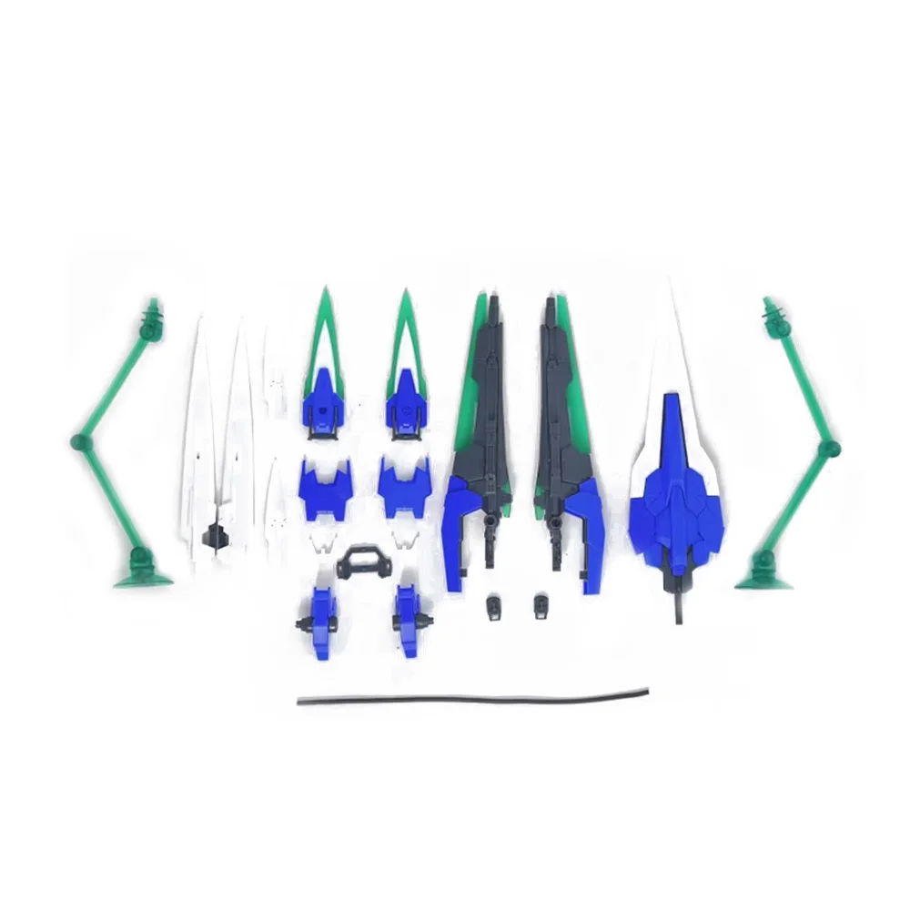 EW RG 1/144 00R Seven Sword GN Great Sword 2 GN Shield Destruction Gun G Weapon Change Pack Zusammengebautes Modell
