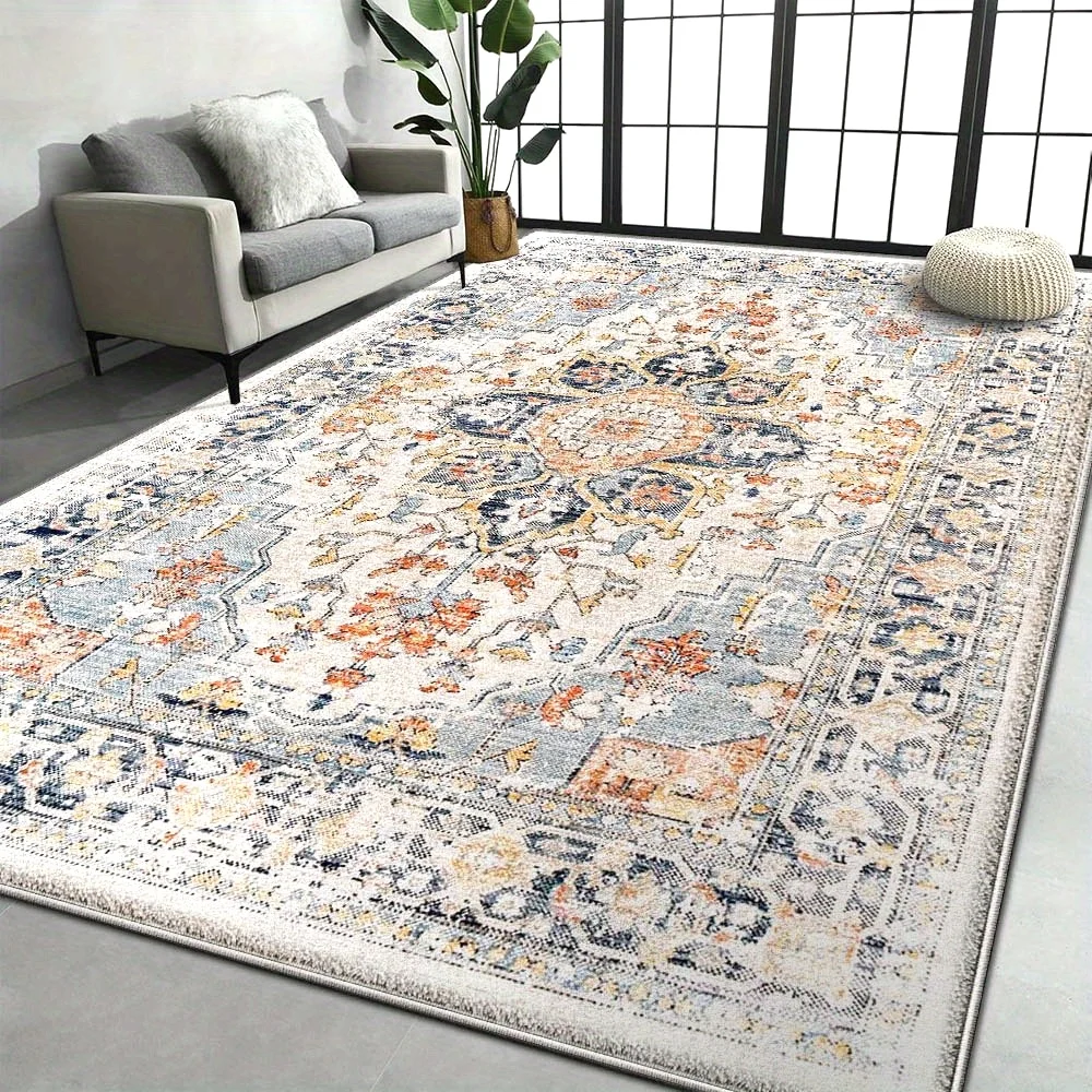 

Ковер в богемном стиле для гостиной, противоскользящий, большой размер, для спальни, под диван, для кабинета, домашний декор