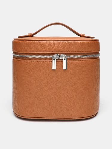 Bolsa de almacenamiento de mano ligera, de lujo, sencilla y portátil, bolsa de almacenamiento de maquillaje de gran capacidad