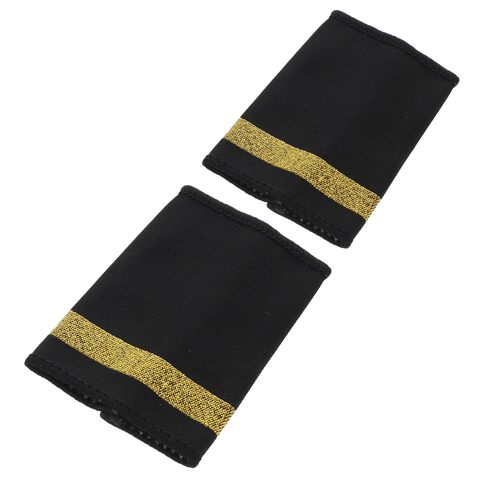 

Пара профессиональных пилотских наплечников (эполетов) с одной полосой, значок для авиационной формы капитана, реквизит для косплея и выступлений