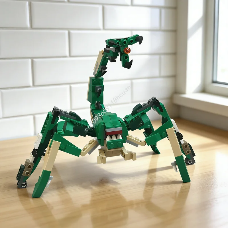 194 Piezas MOC Creator 3 1 Griever, El Laberinto, Bloques de Construcción, Modelo de Laberinto, Regalos de Navidad, Juguetes Educativos