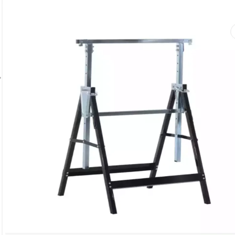 Heavy-duty retractable and foldable construction bench bracket