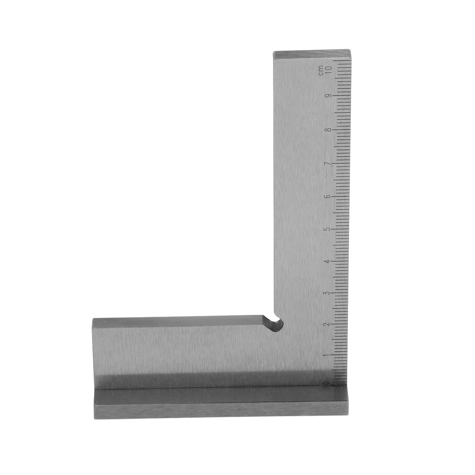 Double Scale Steel Square 90 Degree Right Angle Hardened Wide Seat Precision Carpenter Woodworking Tool Angle Measuring Ruler
