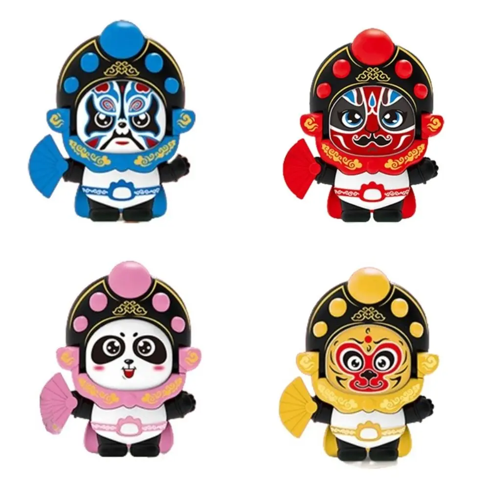 Sichuan Opera Sichuan Face Changing Doll Plastics Chinese Style Face Changing Panda Doll 4 Facial DIY Crafts Face Changing Toy