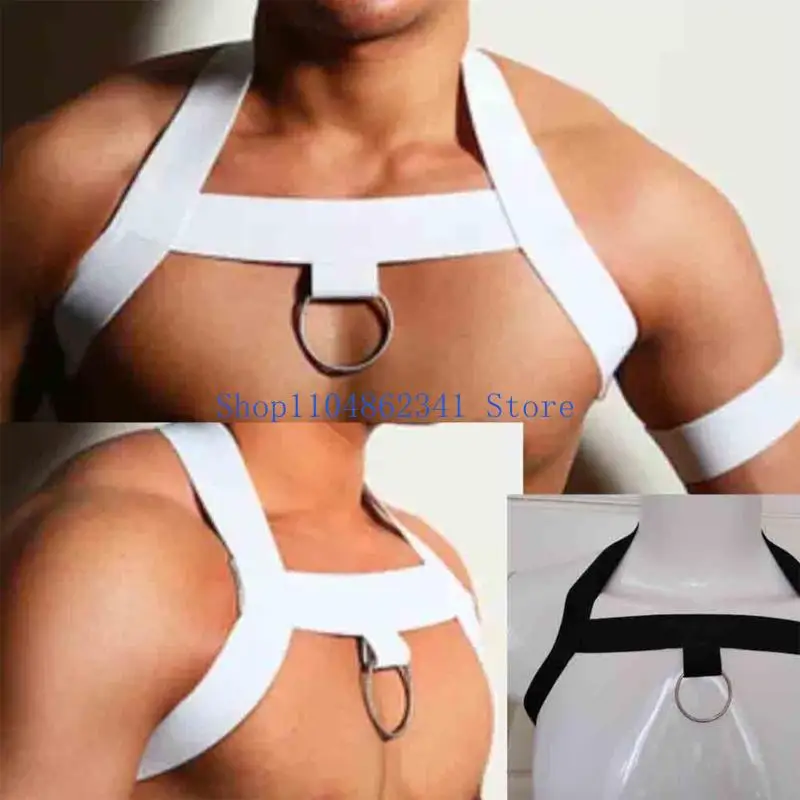 5asd Nam Dây Đai Ngực Dây Đai Body Nam Dây Đai Ngực Khoét Hở Cơ Thể Dây Đeo Vai