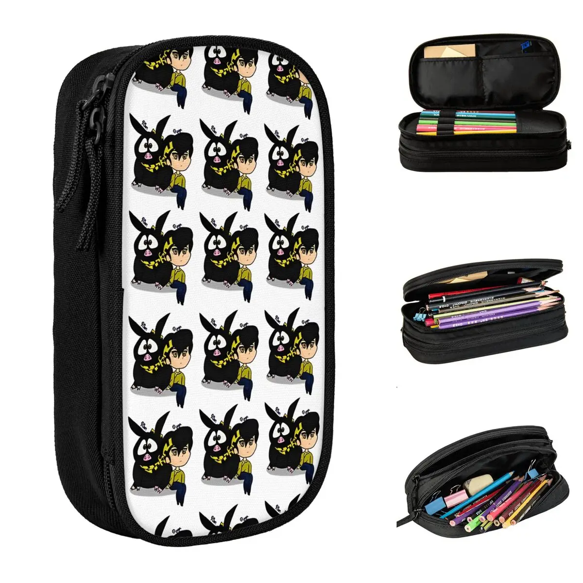 

Ryoga Hibiki Pencil Case Girls Boys Kawaii Pencil Pouch Graphic Back To School Pencil Cases Stationery Organizer Gift