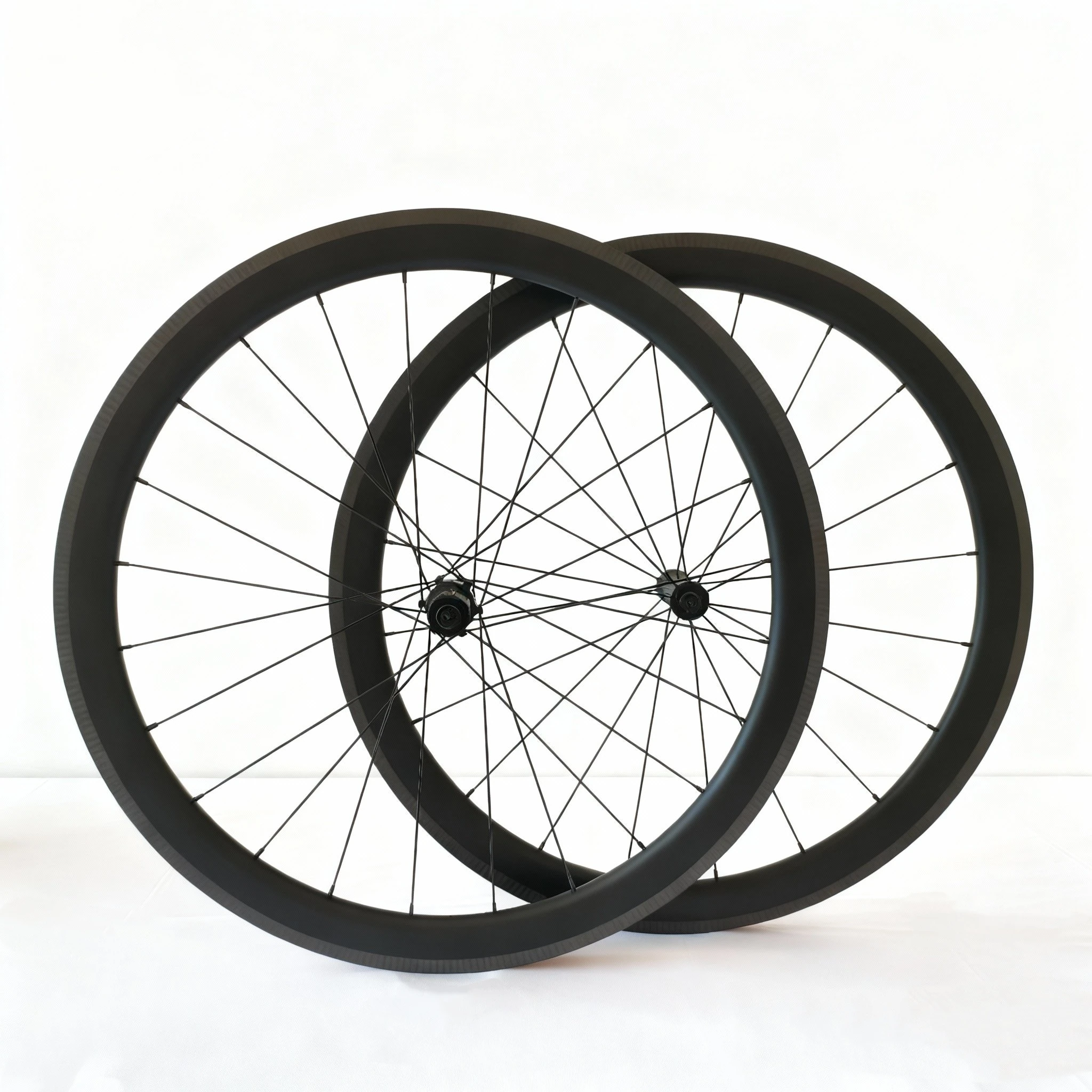 AliExpress NONE 50mm Aero Carbon Road Bike Wheelset Clincher Tubeless Ready Rim Brake Lightweight Strong for Cycling Racing Training
