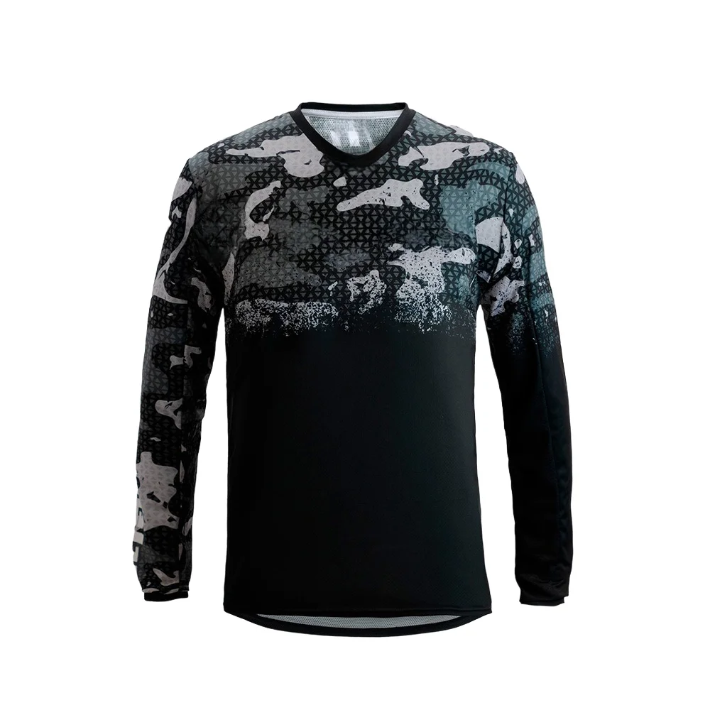 

Hot Selling 3D Printed Motorcycle Long Sleeved T-shirt BMX Quick Drying Breathable Cycling Shirt for Men Women Cycling Fashion