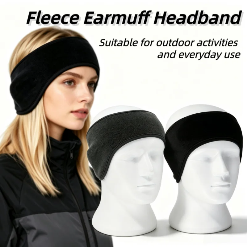 Winter Headband Fleece - Флисовая повязка-наушники для ушей, зимняя повязка