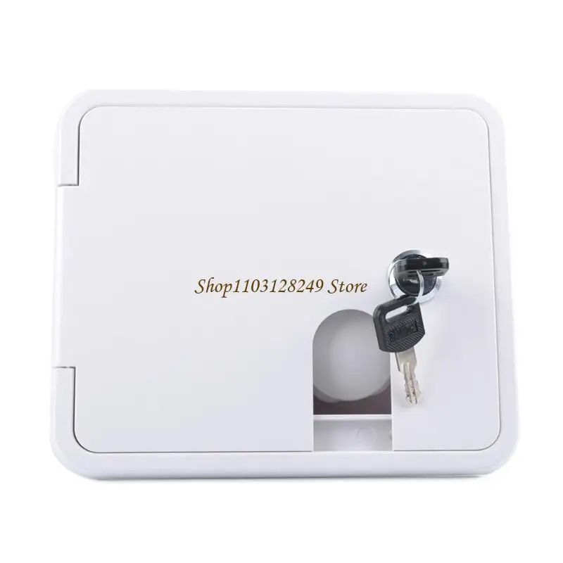 N5KD Easy to Install Water Inlet Hatches with Two Keys for Secure Fill Daily Use