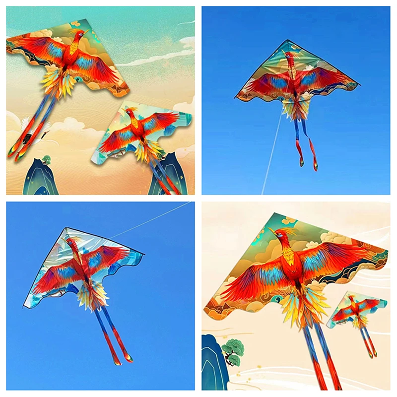 

Phoenix kites flying toys for children kites string line steering kite professional traditional kites factory koi outdoor games