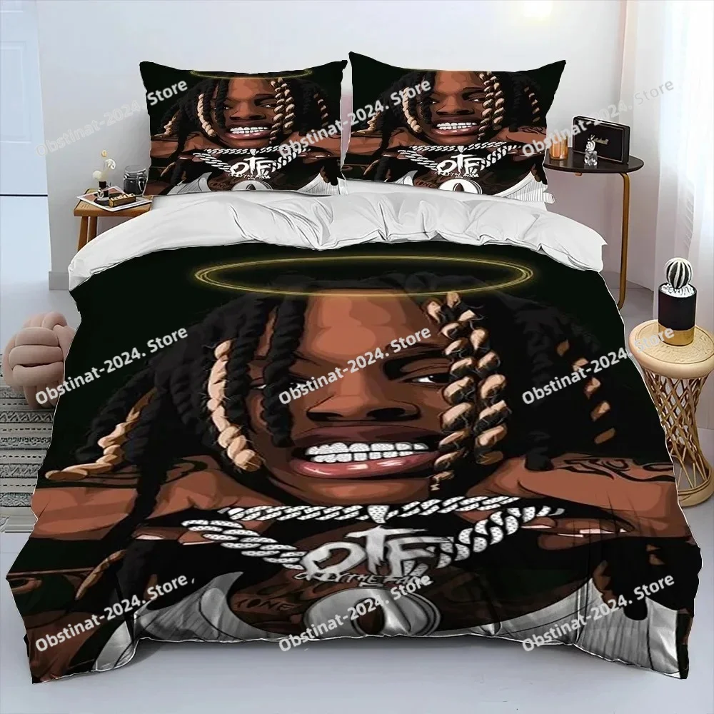

Hip Hop Art Rapper Legend Star Comforter Bedding Set,Duvet Cover Bed Set Quilt Cover Pillowcase,king Queen Size Bedding Set Kids