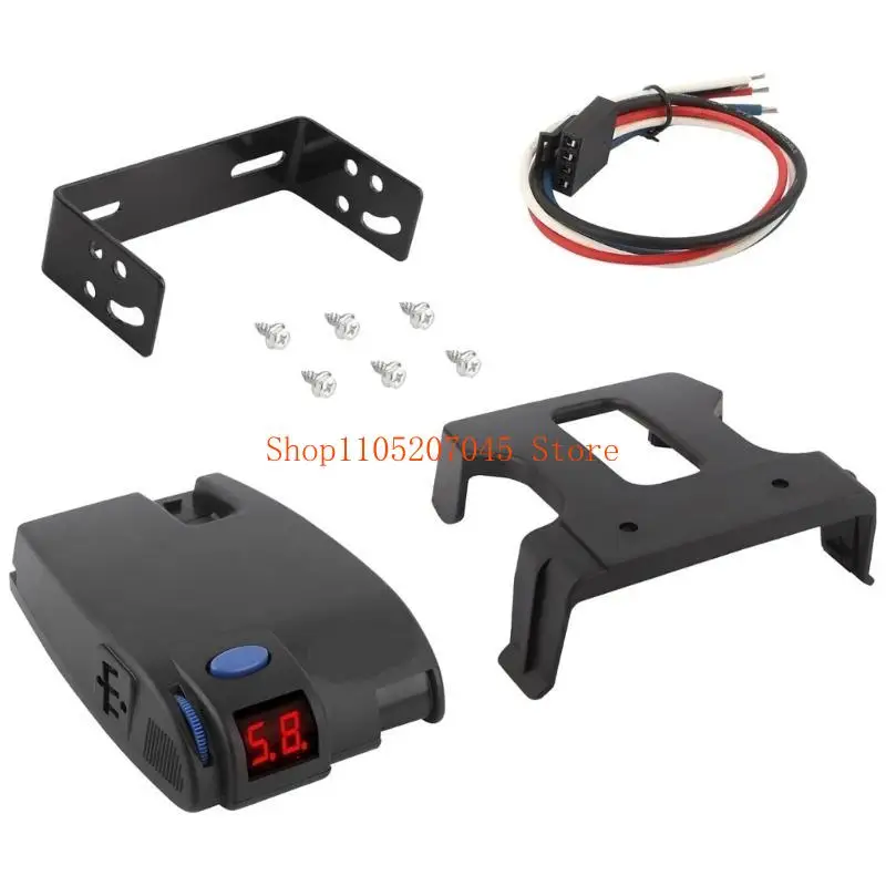 37cd Proportional Electronic Brake Control Trailer Brake Controller with Digital Display Easy Installation Pickup Accessories