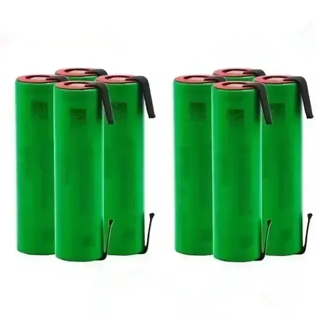 VTC6 3.7V 3000mAh 18650 Li-ion Battery 30A Discharge For 18650 Rechargeable Battery US18650 VTC6 Tools Batteries + Nickel Sheets