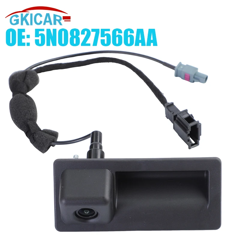 5N0827566AA Rear View Trunk Release Handle Backup Camera 5N0827566C 8K0980551 For Audi A4 A5 A6 Allroad Q3 Q5 S3 S5