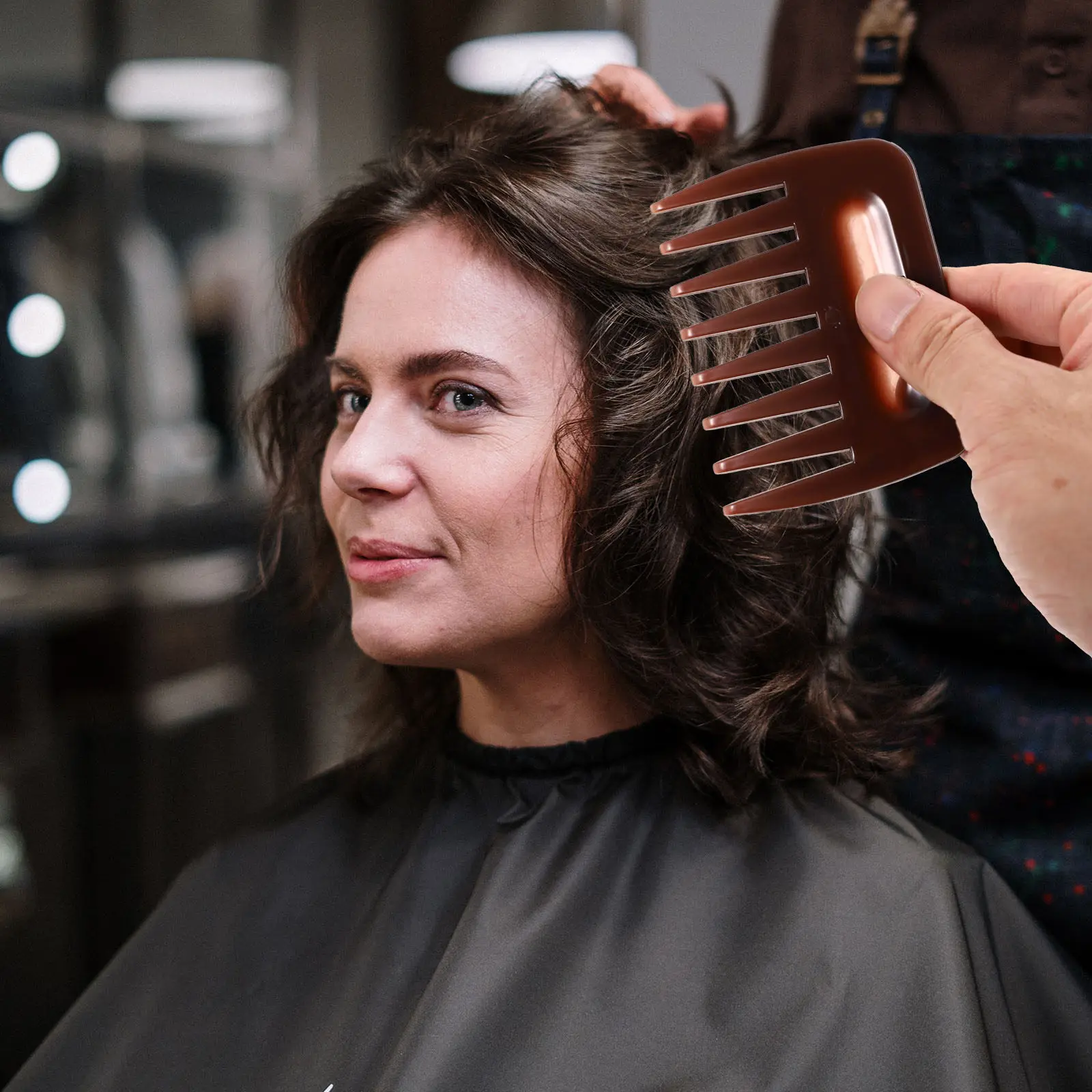 

3Pcs Premium Plastic Styling Comb Set Wide Tooth Hair Comb for Daily Hair Care Scalp Massage Comfortable Grip Salon Barber