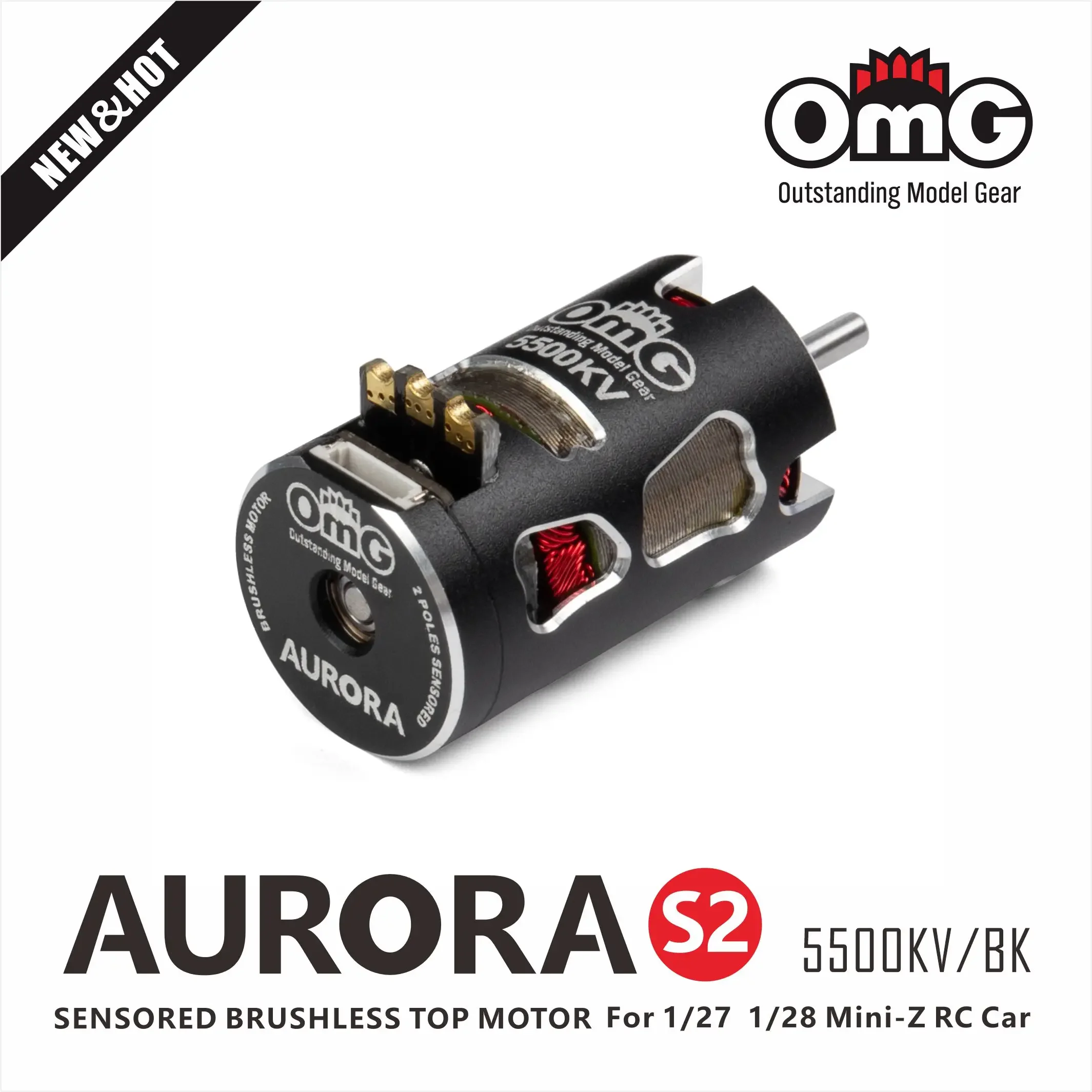 BC Mosquito car inductive brushless motor MINIZ130 motor X-Power, Atomic RC, GLRacing front and rear drive