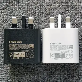 Samsung 25W super rychlá nabíječka UK plug PD super rychlý nabíjecí adaptér pro Galaxy A55 A35 A25 A15 A54 A73 A53 S20 S21 S22 S23 S24 10 nejlepší prodej originální nabíječka samsung - №5
