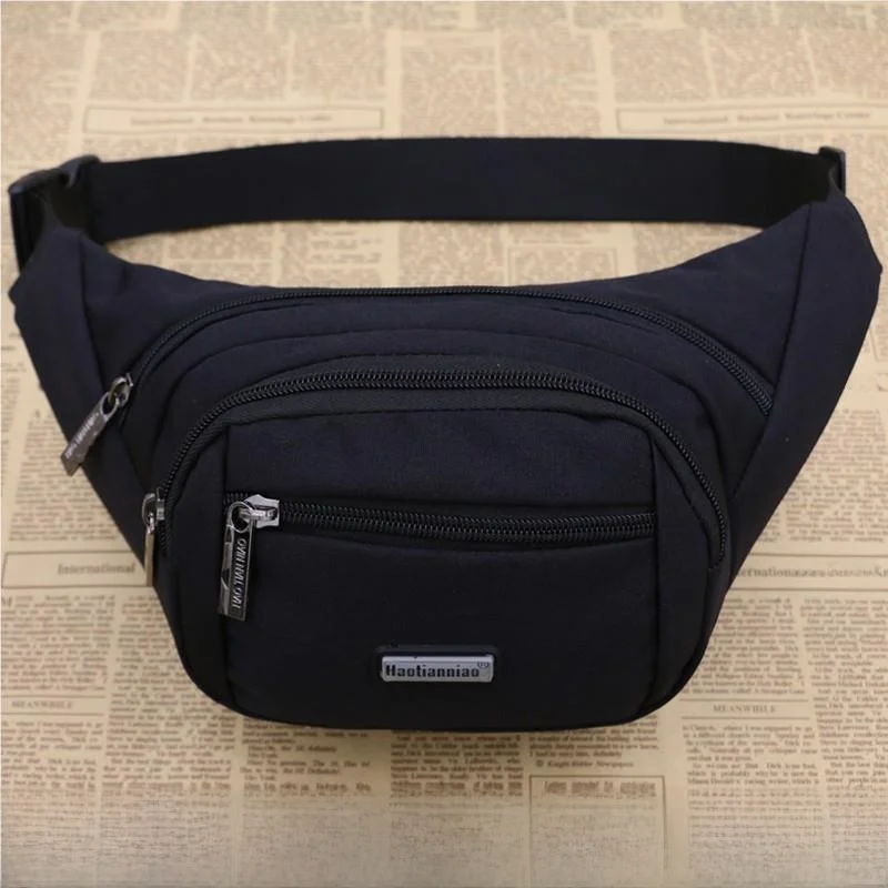 

Multifunctional Outdoor Large Capaci Canvas Waist Bag Thiened Wear-resistant Sports Crossbody Bag for Men And Women
