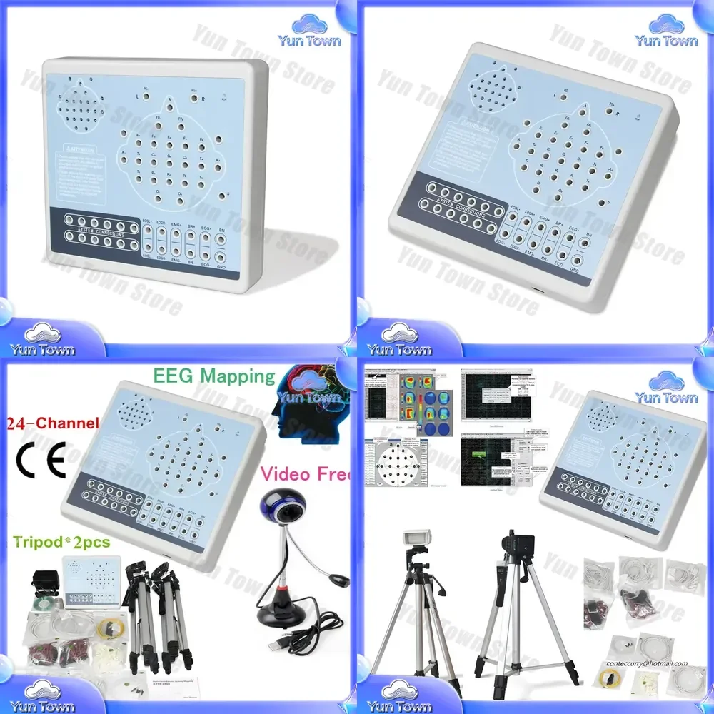 for KT88-2400 Digital EEG Machine for Brain Electric Activity Mapping System Electroencephalograph Medical Diagnostic