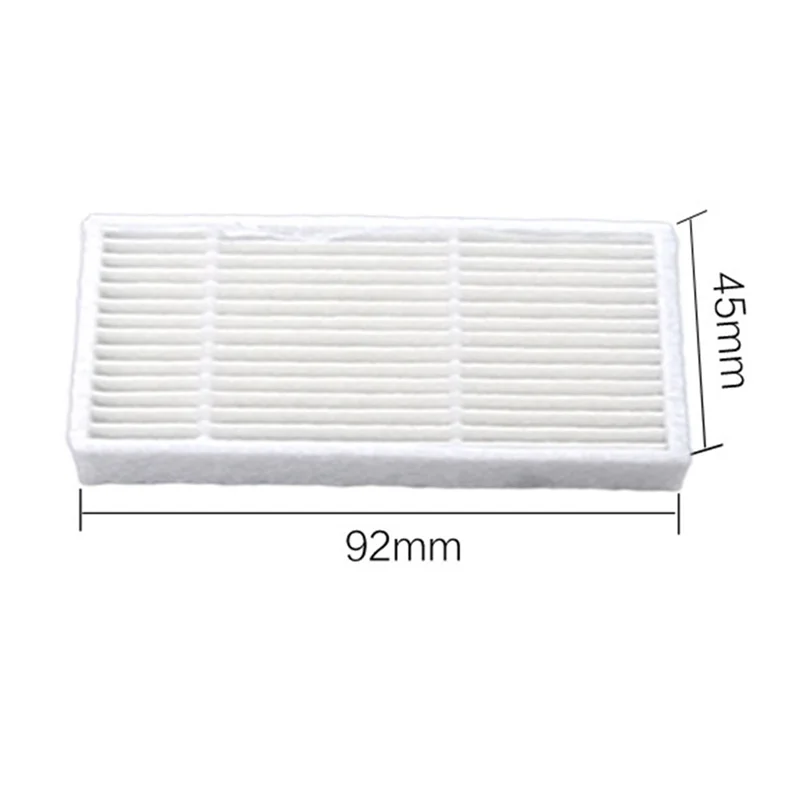 The New 10PCS Spare Parts HEPA Filters for BLUEBOT XSMART BPK-VCBB1XS Robotic Vacuum Cleaner Accessories