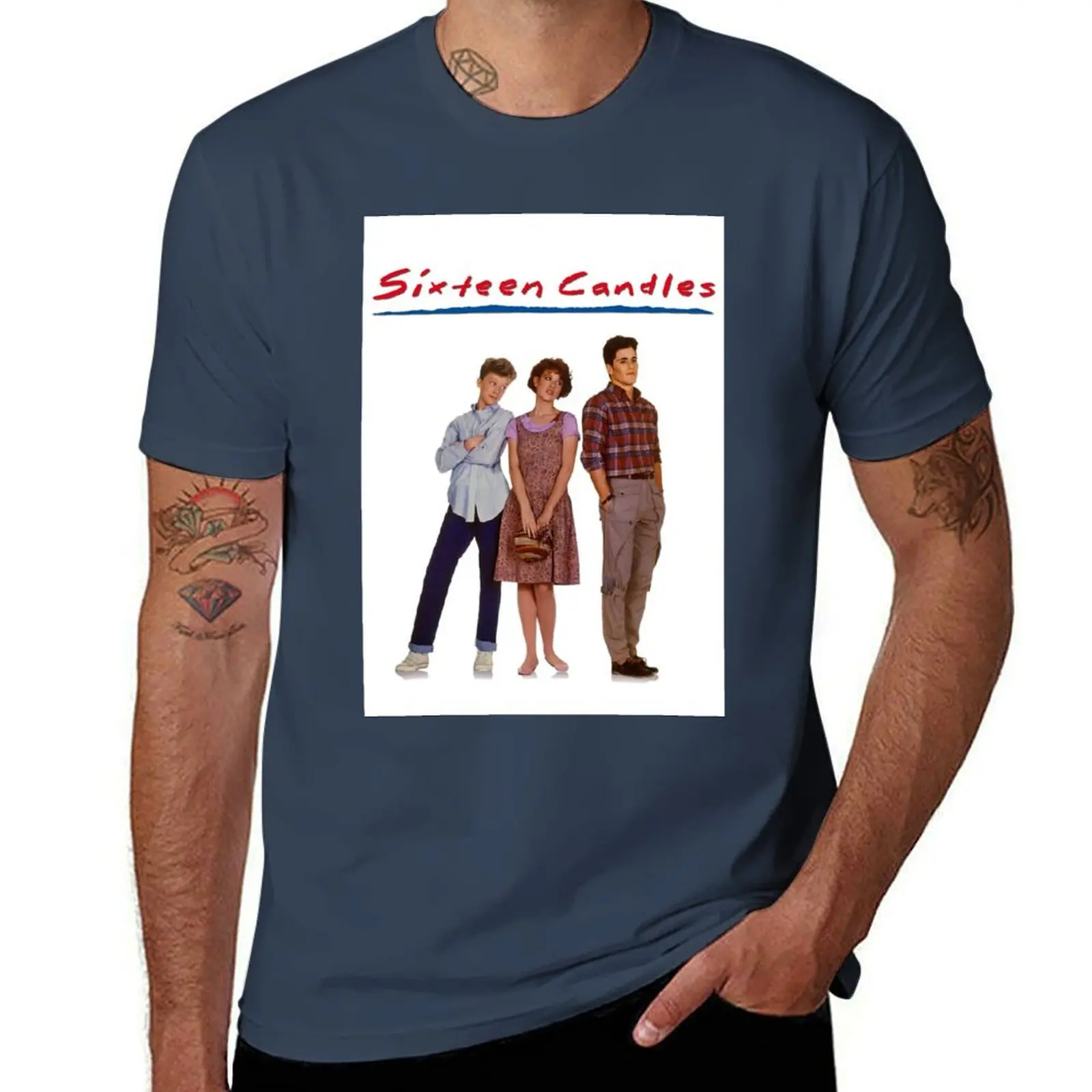 

Romance Sixteen Candles T-Shirt Gym Exercise Short Sleeve T-Shirt