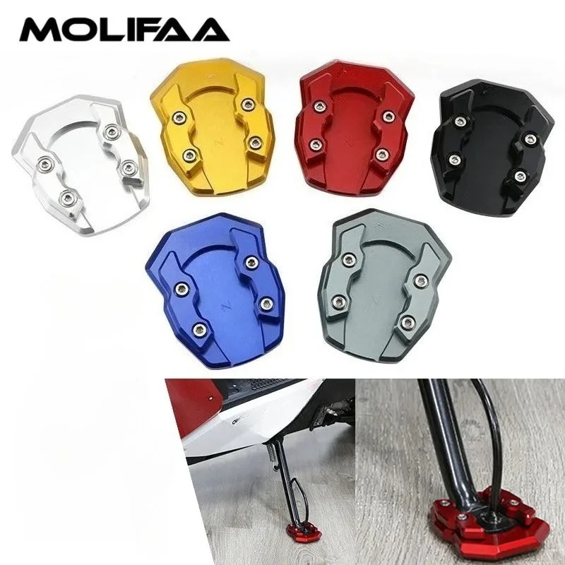 

Motorcycle Foot Enlarger CNC Enlarge Plate For SYM Racing H150 Kickstand Side Support Extension Pad Accessories