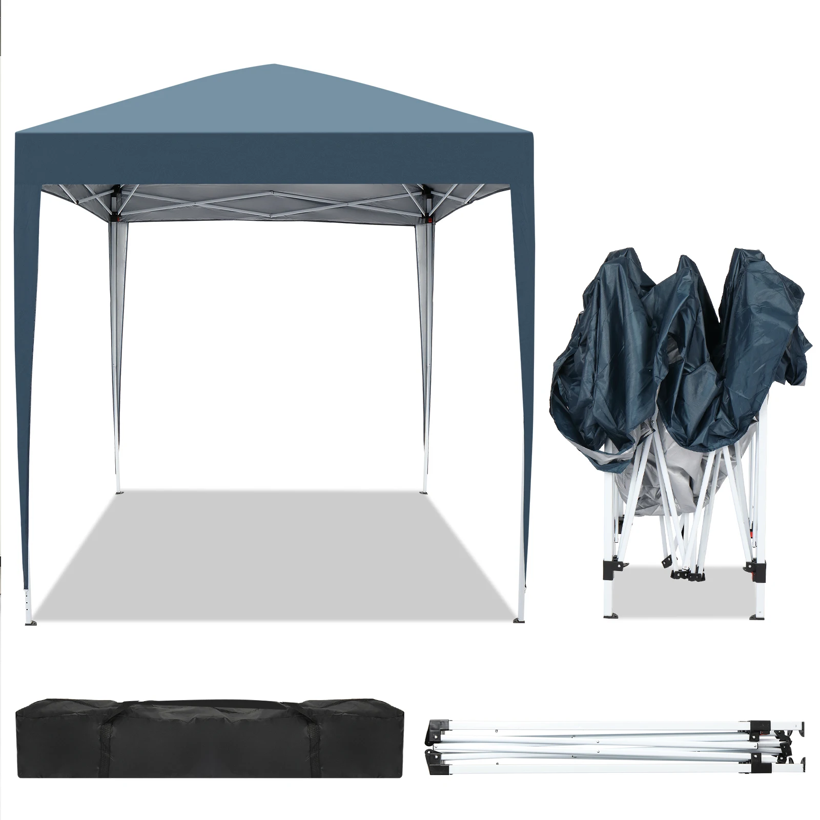 

2 X 2m Practical Waterproof Right-Angle Folding Tent Blue