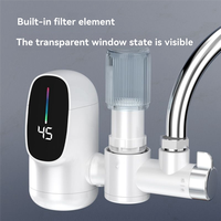 Tankless Water Heater Electric Kitchen Faucet Hot Water Tap Instant Heating 3300W Fast Heating EU Plug-A54Q