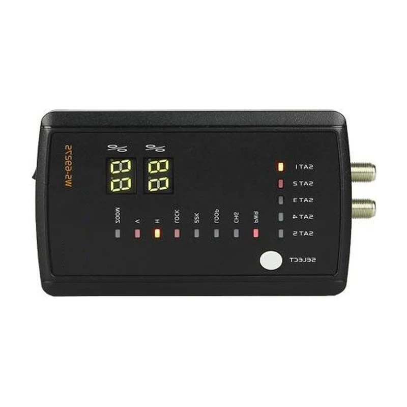 ABJF-Satellite Signal Meter Finder DVB-S S2 Digital Signal Meter Finder WS-6927S MPEG-2 MPEG4 Sat Vs WS-6933 EU Plug