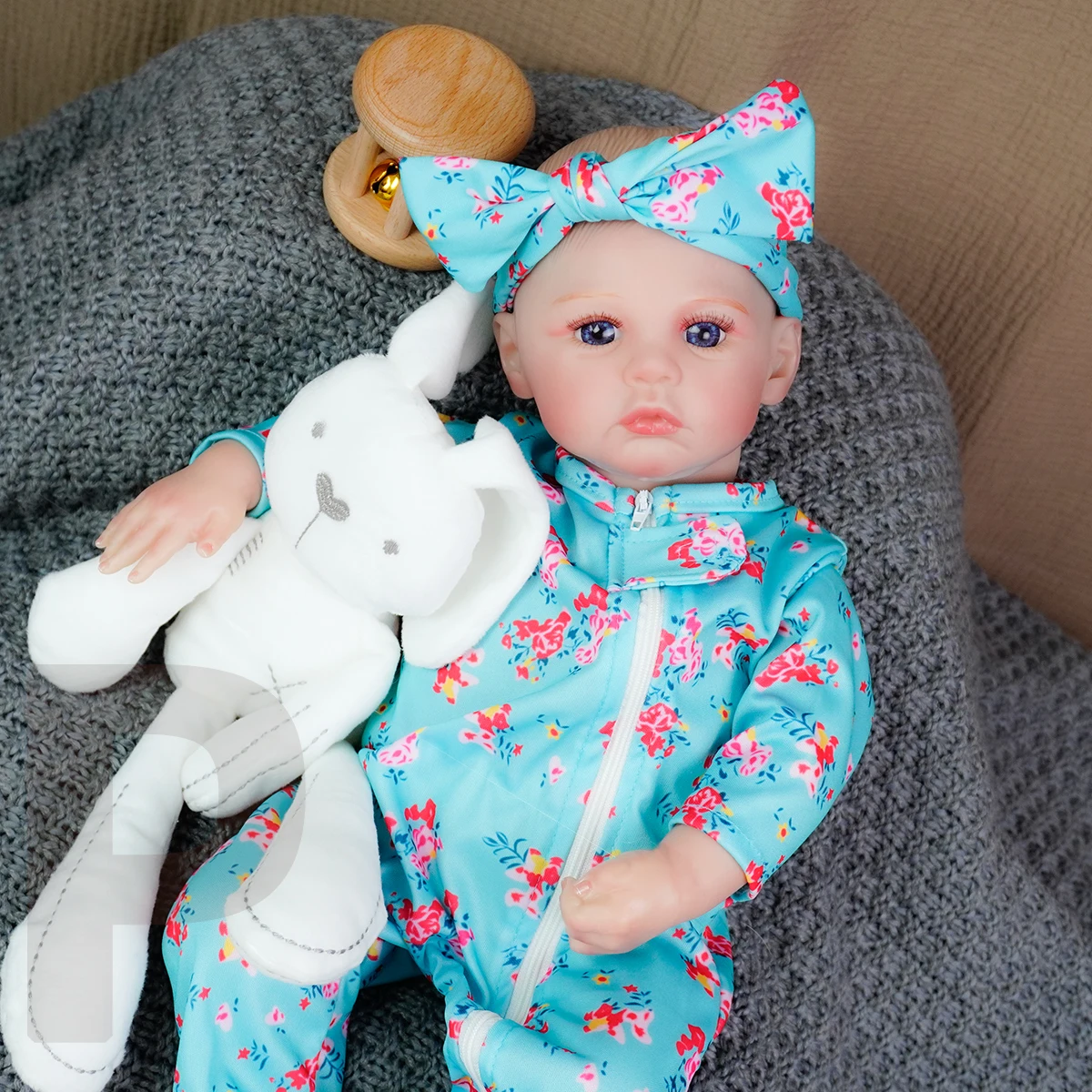 

Real Reborn Baby Doll Real Newborn Month Baby Doll Soft, Realistic, Cute Reborn Baby Doll Set Suitable For Children'S Gifts